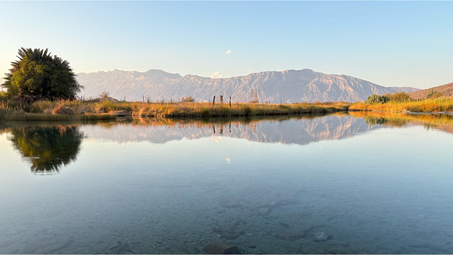 Mountain spring landscape